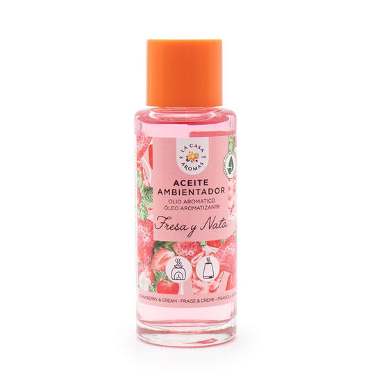 Aceite fresa y nata (50ml)