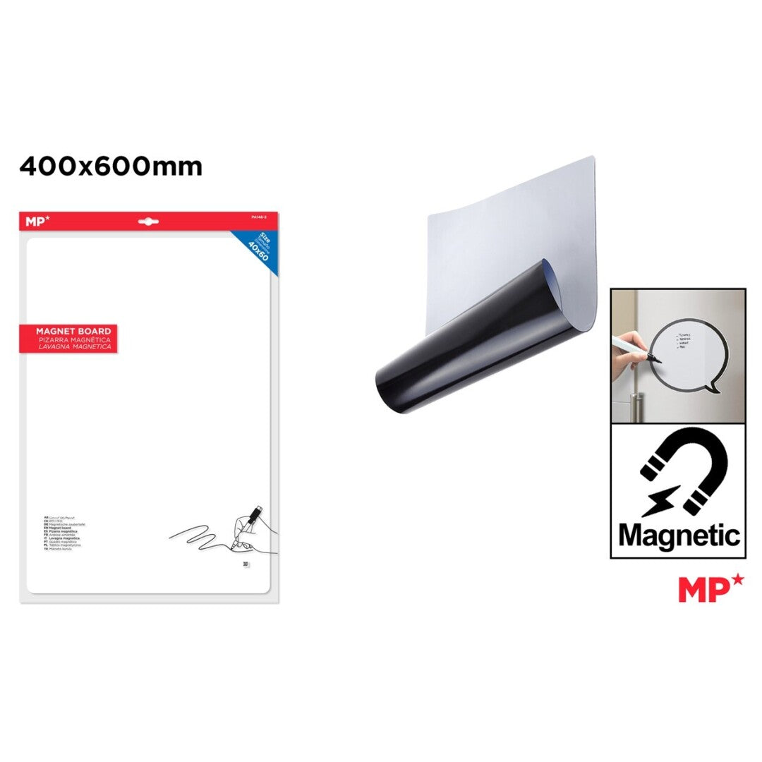 Pizarra magica iman recortable 40x60