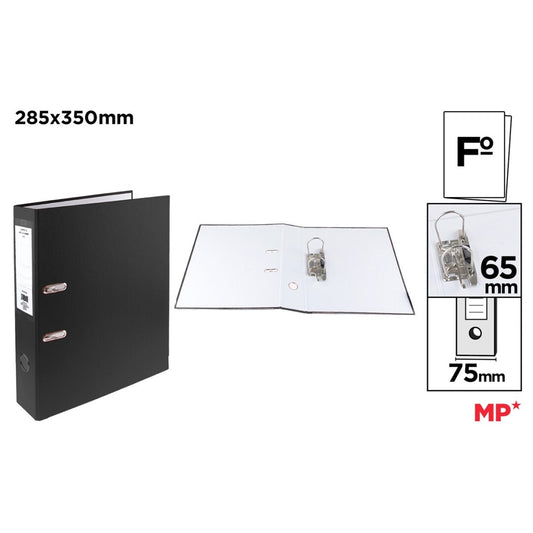 Archivador az color negro