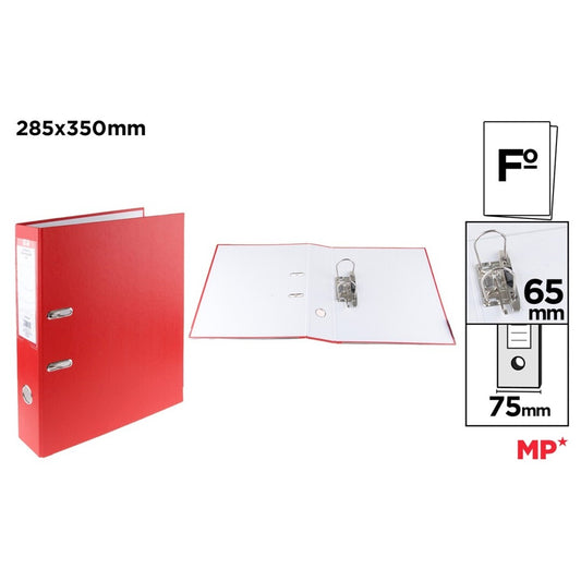 Archivador az color rojo