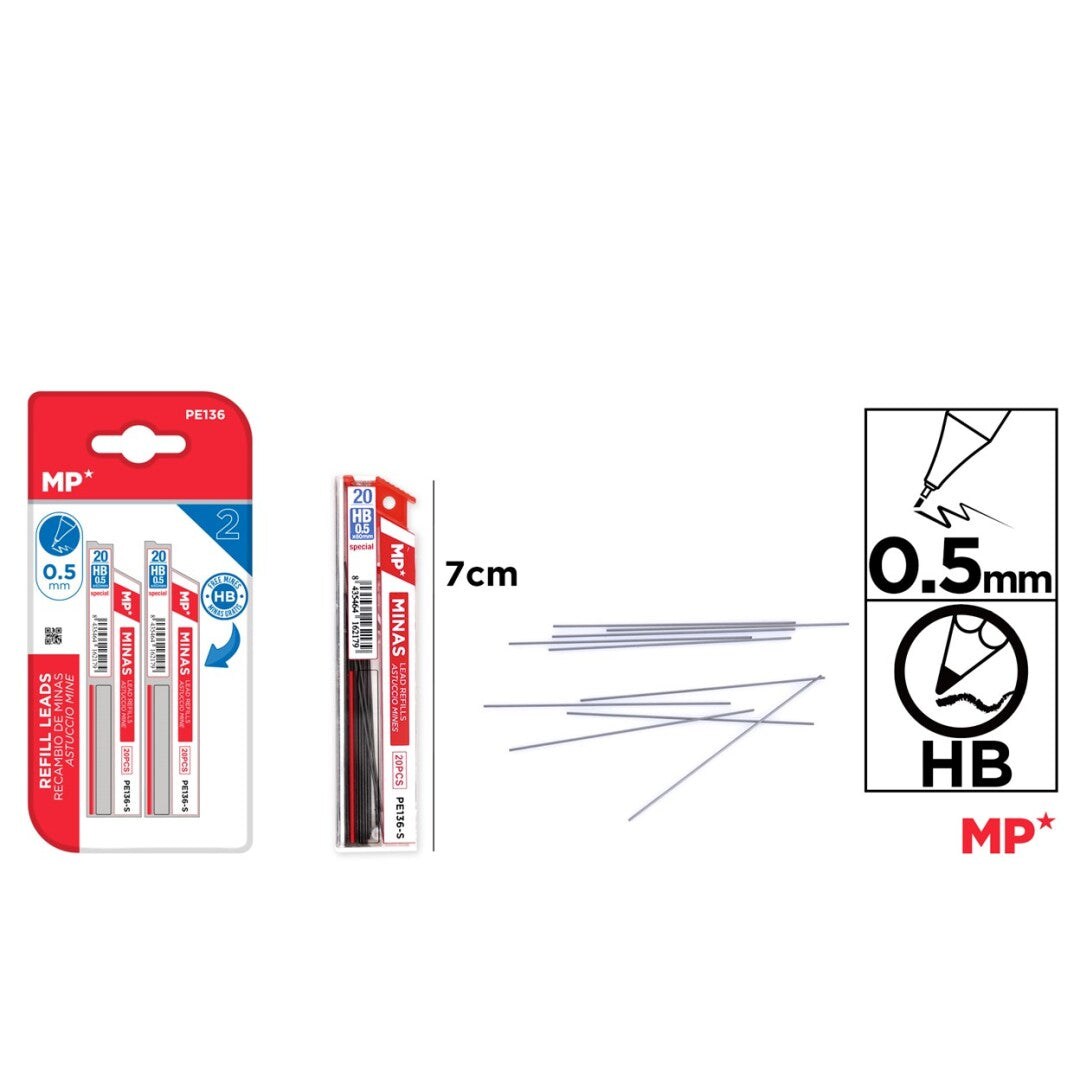 Estuches de minas 0.5mm