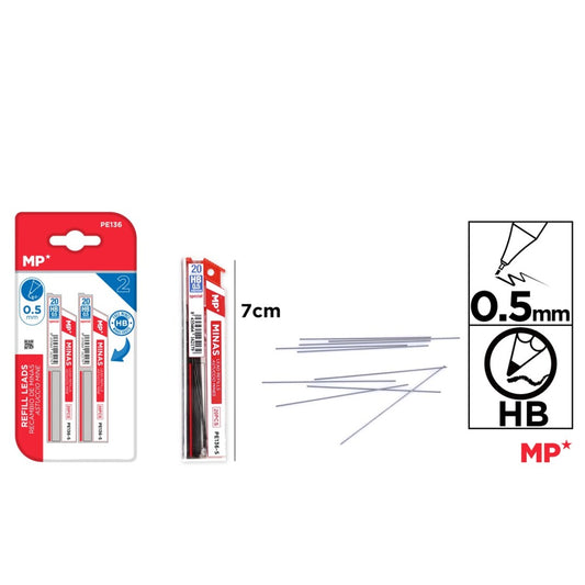 Estuches de minas 0.5mm