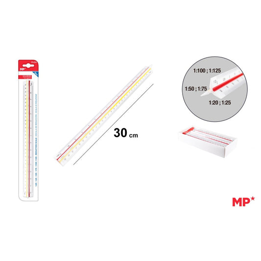 Escalimetro plastico