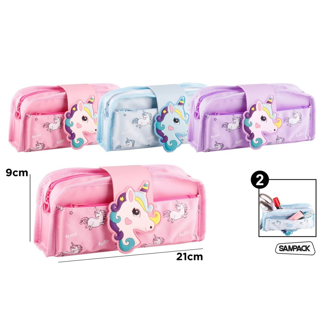Estuche pastel unicornio