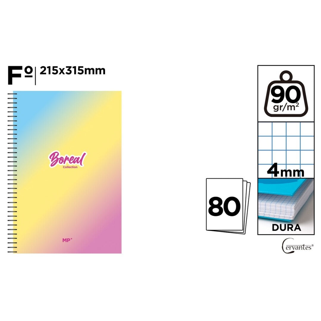 Cuaderno esp. Fo 80h 90gr