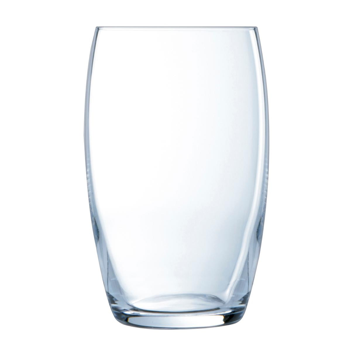 Caja 6 vasos altos vidrio