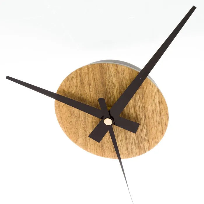 Reloj wall sticker eva-pp marrón
