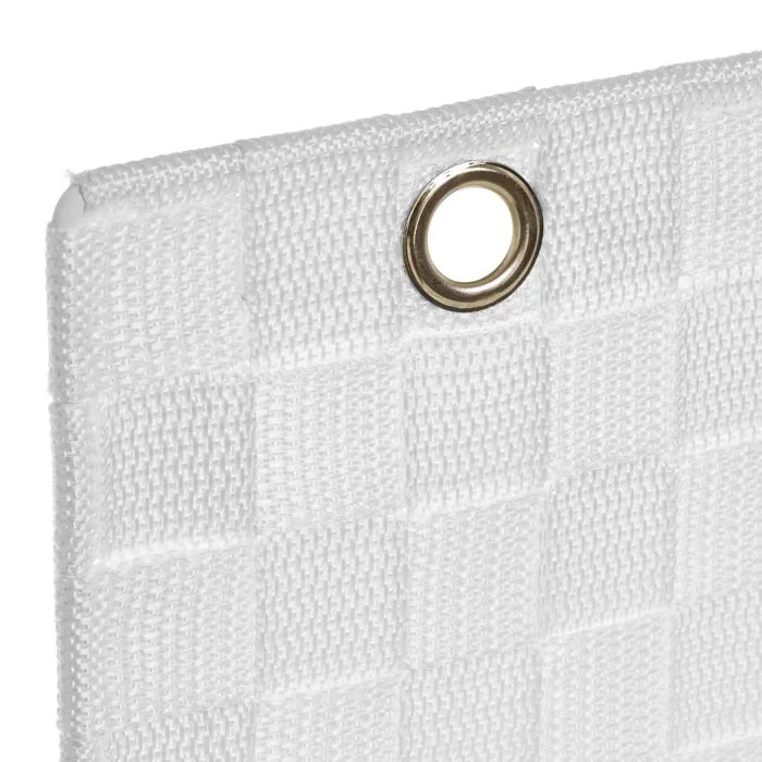 Organizador colgante 2 cestas pp blanco 25 x 15 x 48 cm
