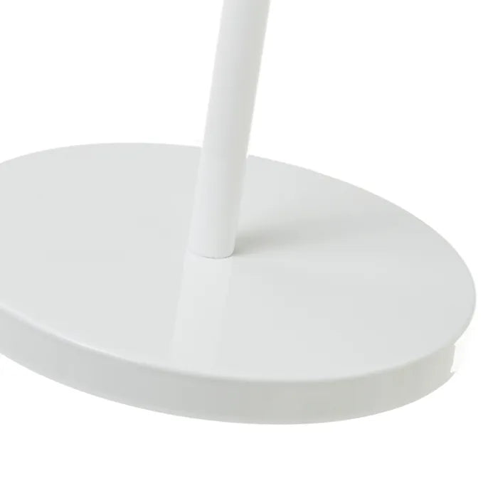 Espejo doble 5 aumentos metal blanco 17 x 17 x 35 cm