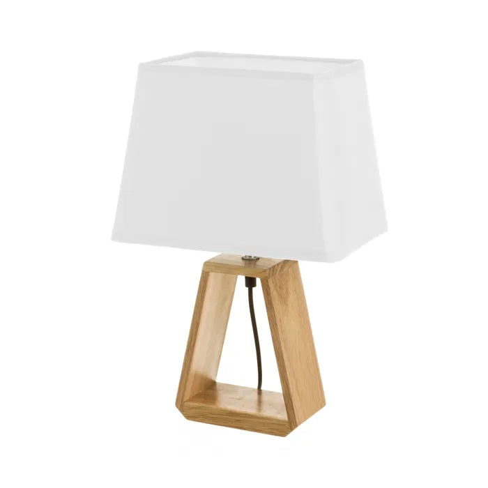 Lámpara madera natural 26 x 12,50 x 41 CM