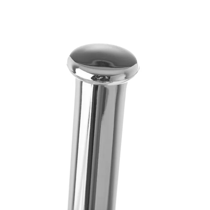 Soporte papel wc metal cromado 15 x 15 x 43 cm