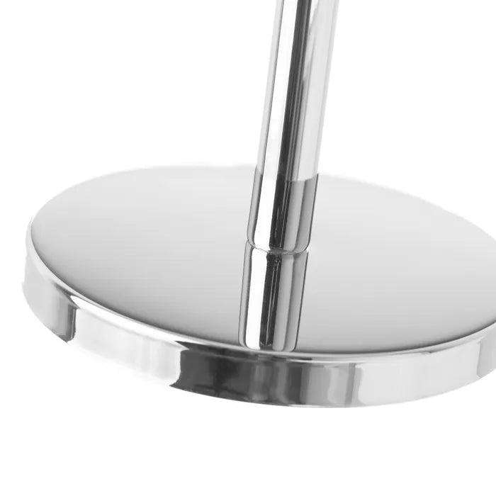 Soporte papel wc metal cromado 15 x 15 x 43 cm