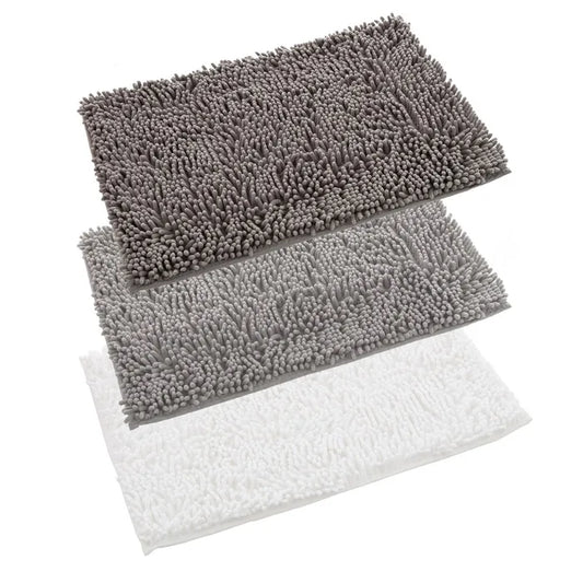 Alfombra baño chenilla 3/c poliester 60 x 40 x 2,40 cm