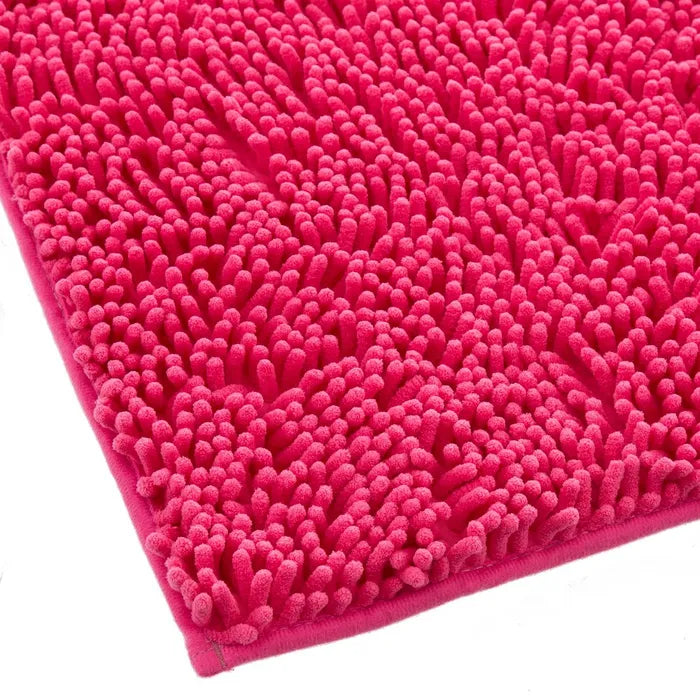 Alfombra baño chenilla 3/c poliester 60 x 40 x 2,40 cm
