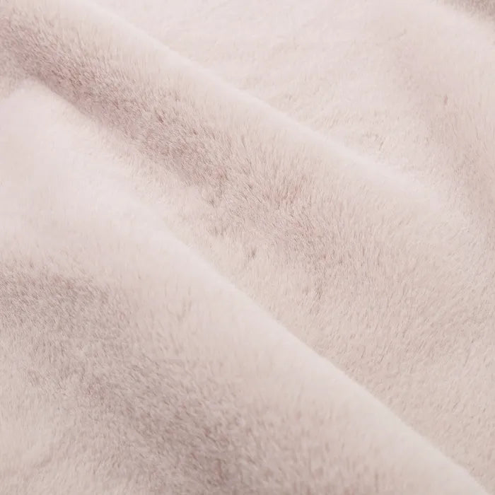 Alfombra softly poliester beige 80 x 80 cm