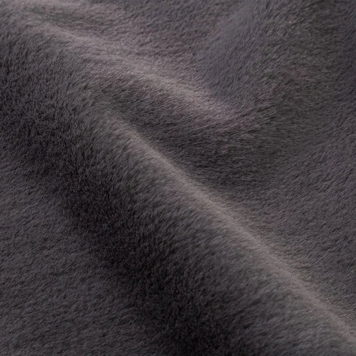 Alfombra softly poliester gris 80 x 80 cm