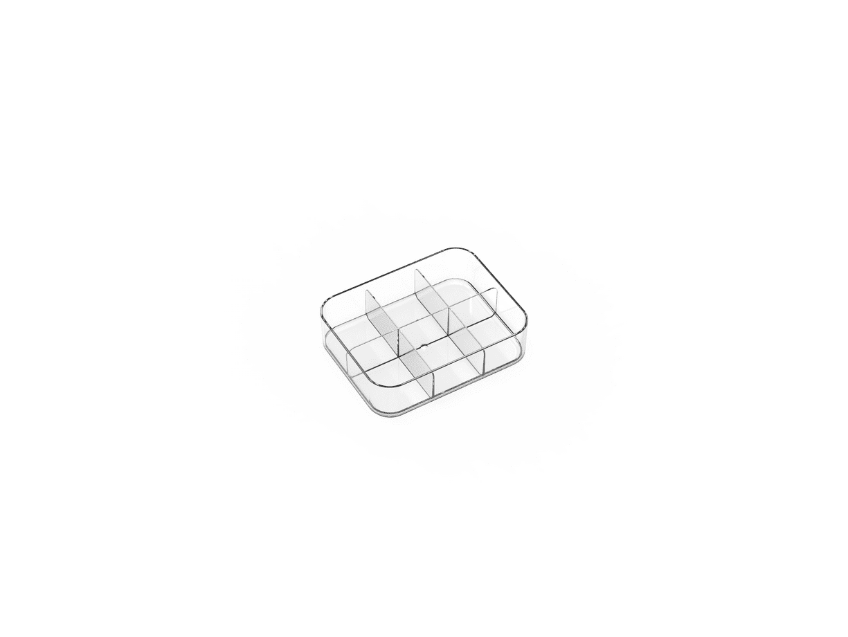 Bandeja organizer nº2 con divisiones