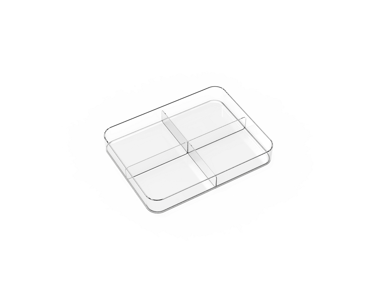Bandeja organizer nº7 con divisiones