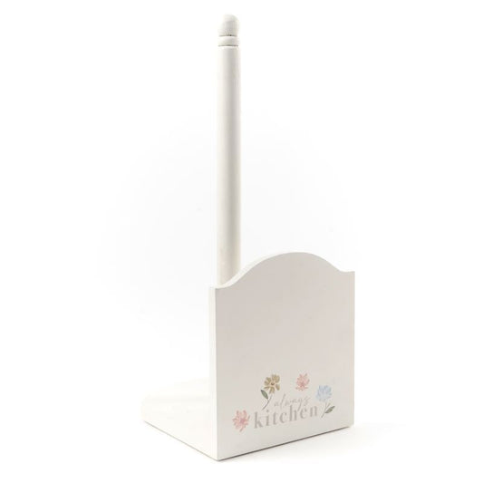 Portarrollos papel cocina flores