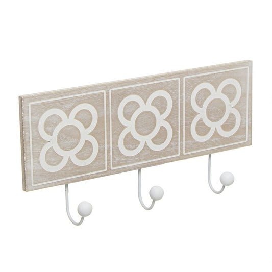 Perchero de pared 3 colgadores panot natural