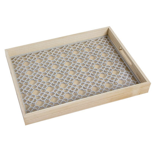 Bandeja base cristal panot