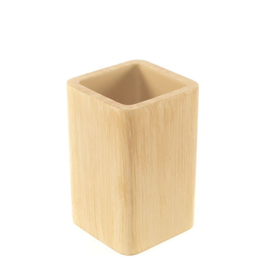 Vaso efecto madera