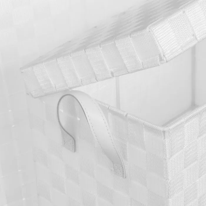 S/3 cesto ropa pp blanco 46 x 35 x 52 cm
