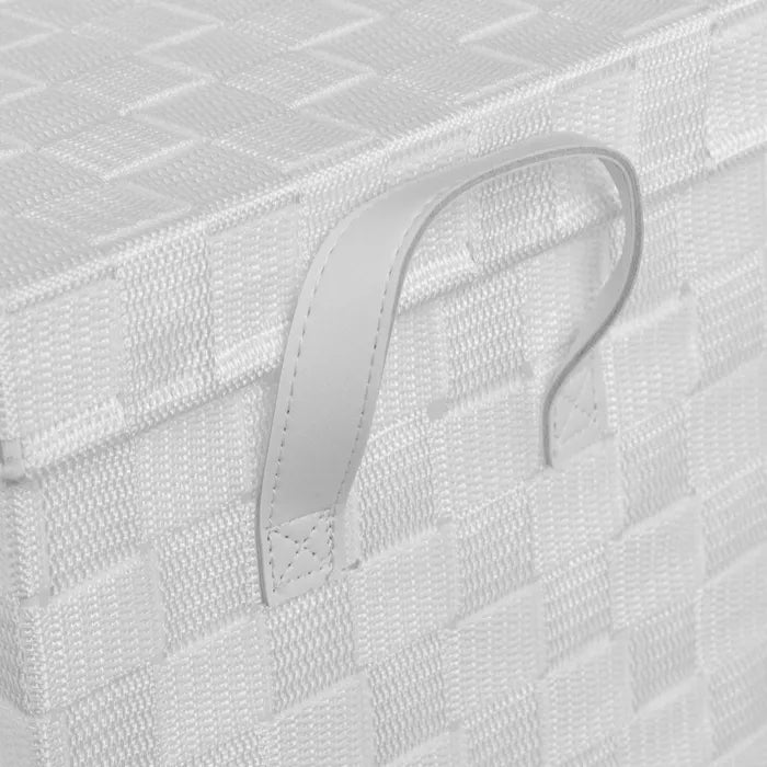 S/3 cesto ropa pp blanco 46 x 35 x 52 cm