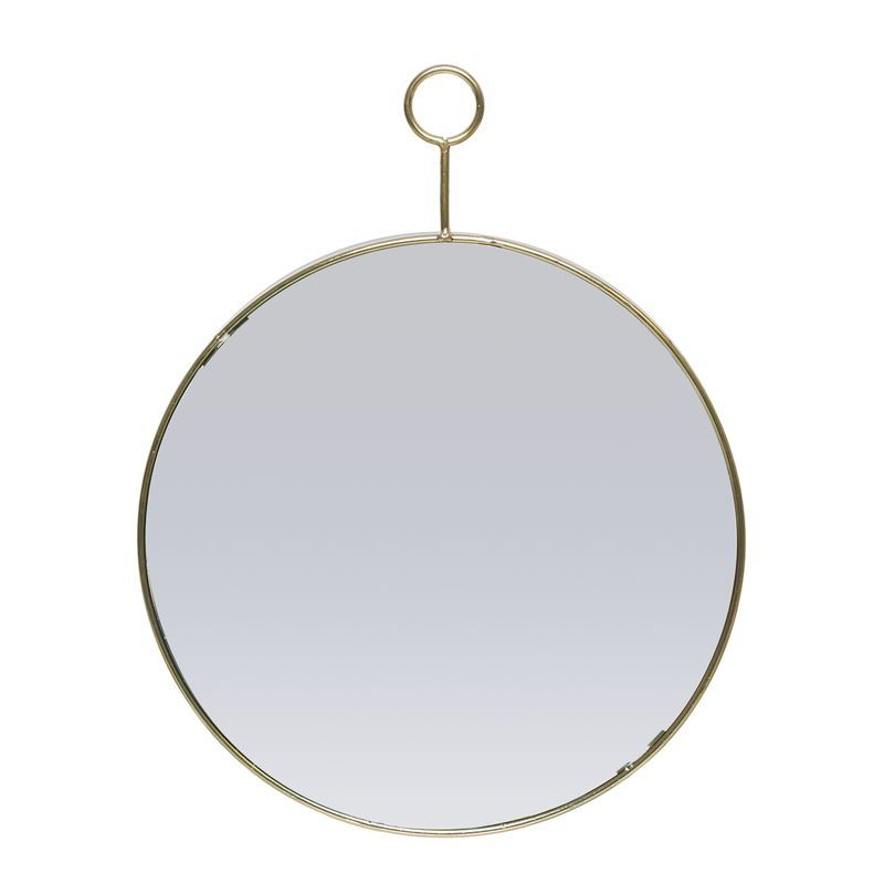 Espejo pared 32cm oro