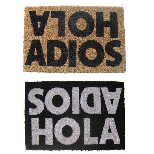 Felpudo antides. Hola adios 2c