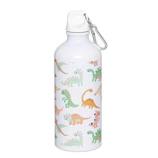 Botella aluminio 600ml dinos