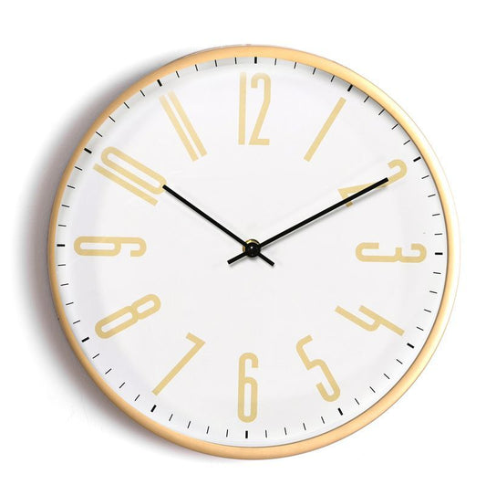 Reloj 30cm dorado
