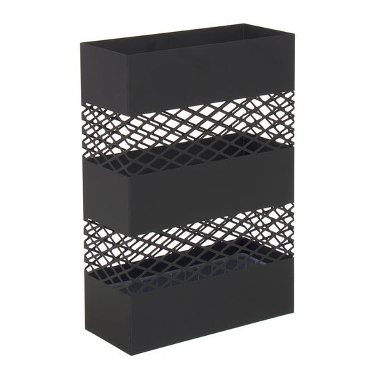 Paraguero metal paraguas negro