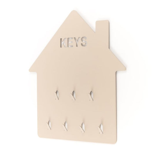 Cuelgallaves forma casa natural