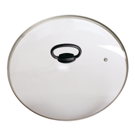 Tapa cristal asa abatible Ø 28 cm