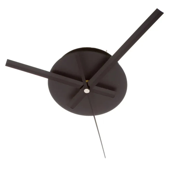 Reloj wall sticker eva-pp negro