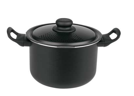 Olla escurridora de aluminio