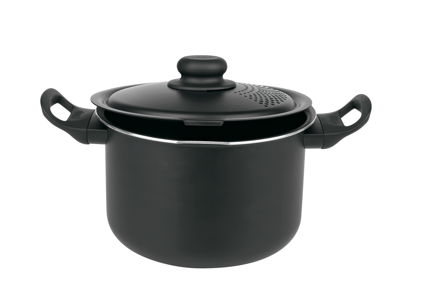 Olla escurridora de aluminio