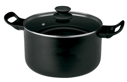 Olla alta de aluminio