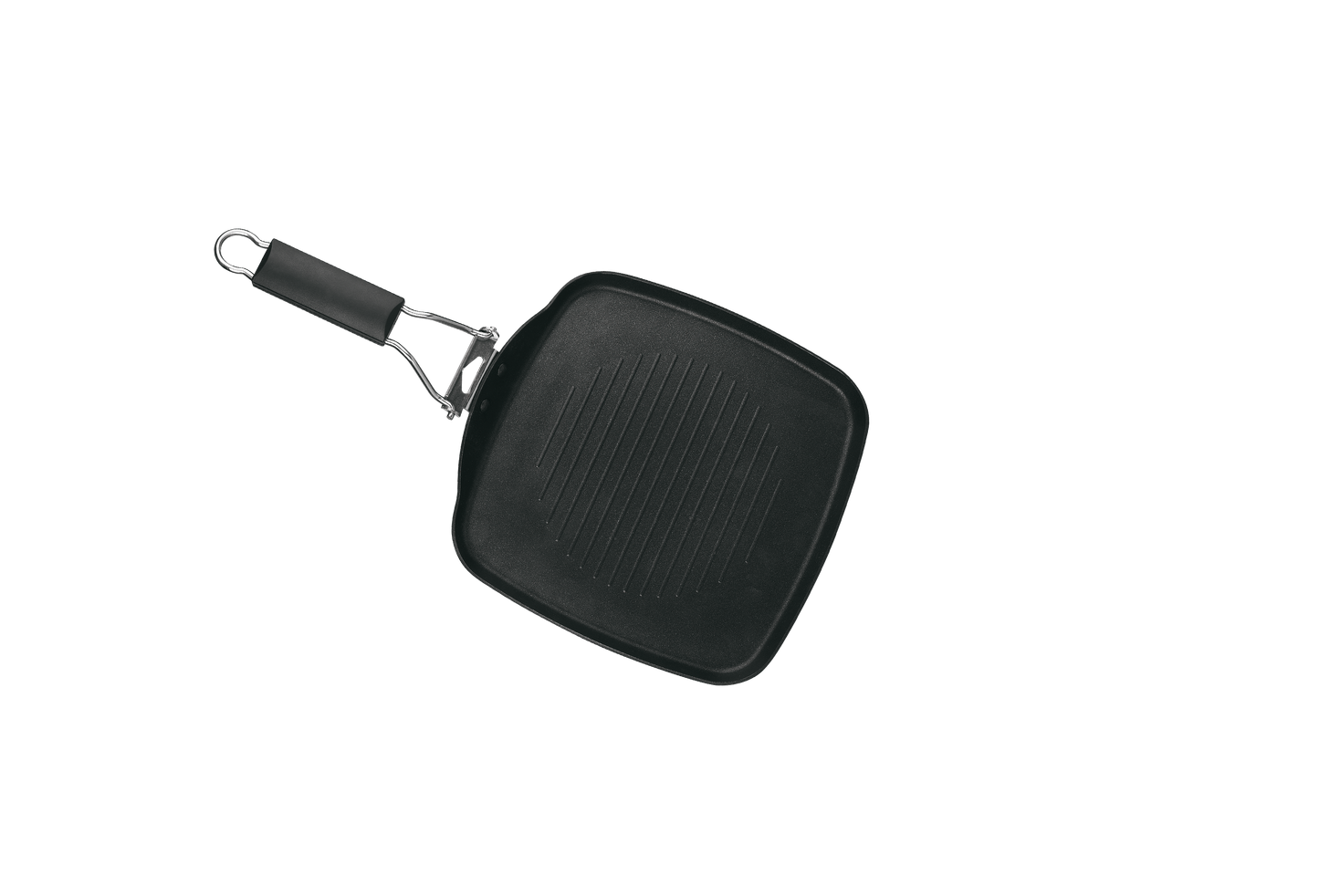Asador grill de aluminio mango abatible