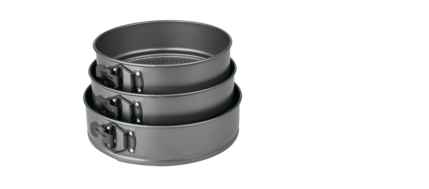 Set 3 moldes antiadherentes