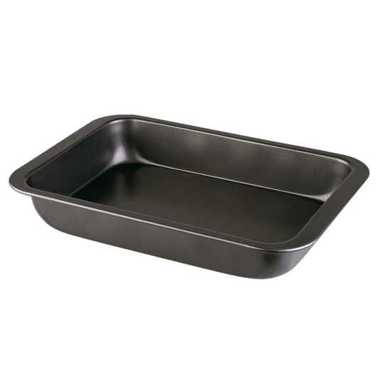 Bandeja horno con alas antiadherente 36x25x5,5cm.