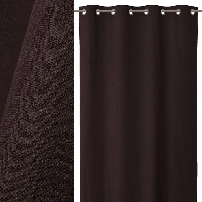 Cortina loneta loving chocolate 140 x 260 cm