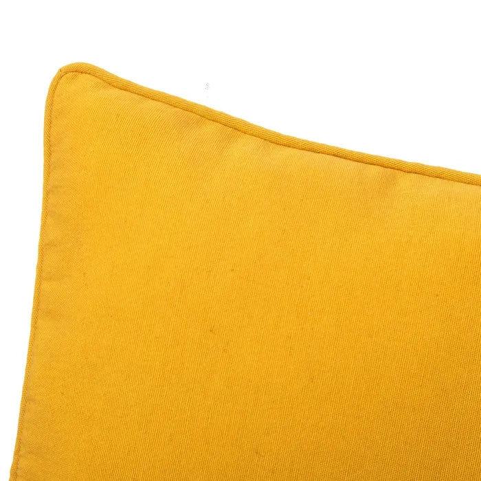 Cojín loneta loving amarillo 50 x 30 cm