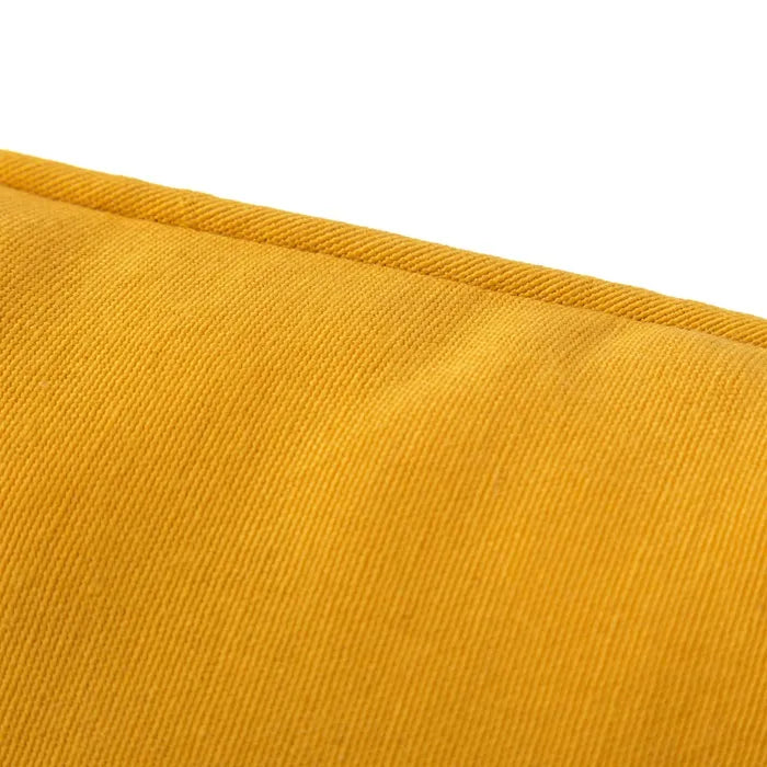 Cojín loneta loving amarillo 50 x 30 cm