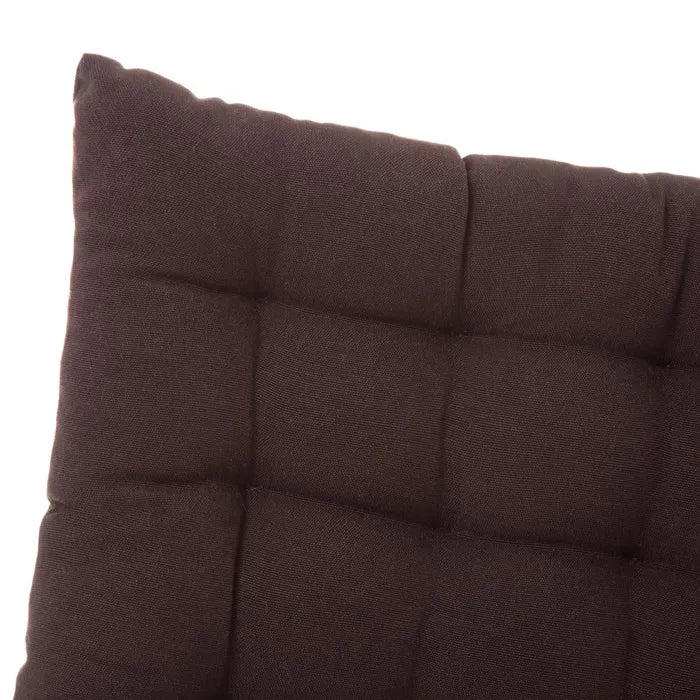 Cojín silla loneta loving chocolate 38 x 7 x 38 cm
