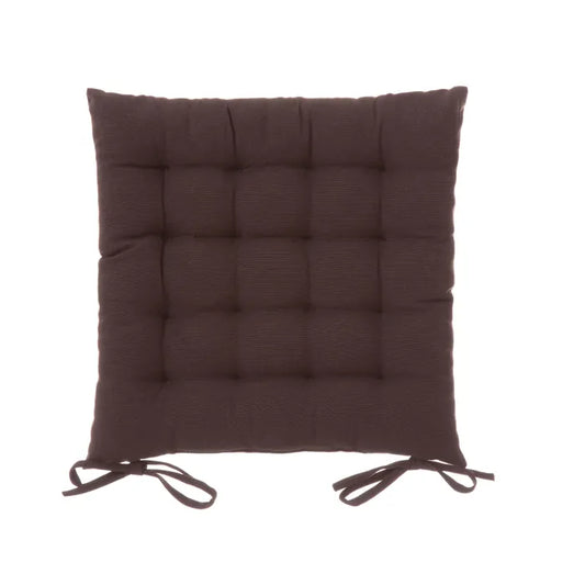 Cojín silla loneta loving chocolate 38 x 7 x 38 cm