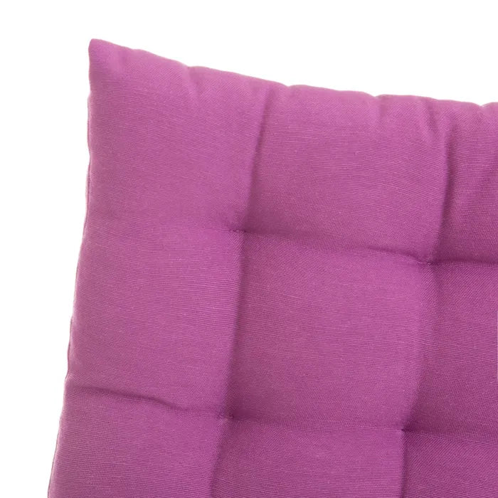 Cojín silla loneta lila loving 38 x 7 x 38 cm