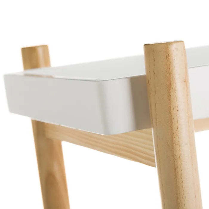 Carro cocina mdf blanco 56 x 28 x 80 cm