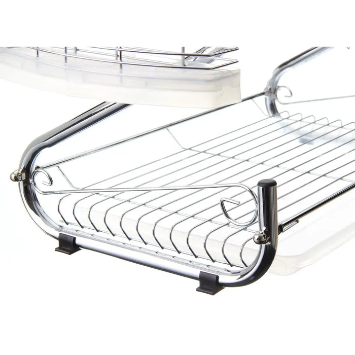 Escurreplatos 2 alturas metal 53 x 24 x 39 cm